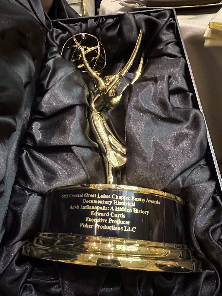 #ArabIndianapolis wins the Emmy for Best Historical Documentary!