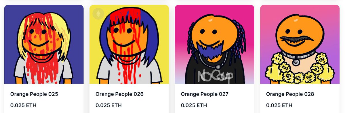*New Drop 
'Orange People Thailand 2023' Collection  
Floor Price: 0.025 ETH 
Available on: opensea.io/collection/ora…
… 
#nft #nfts #nftcollection #nftthailand #nftthai #nftcollector #ก้าวไกล #เลือกตั้ง66 #orangepeoplethailand2023 #NFTCollection #NFTProject