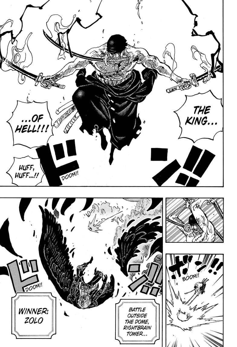 I think the most frustrating moment for me was when they had Zoro make fun of Luffy for naming his attacks.  Zoro in the manga: