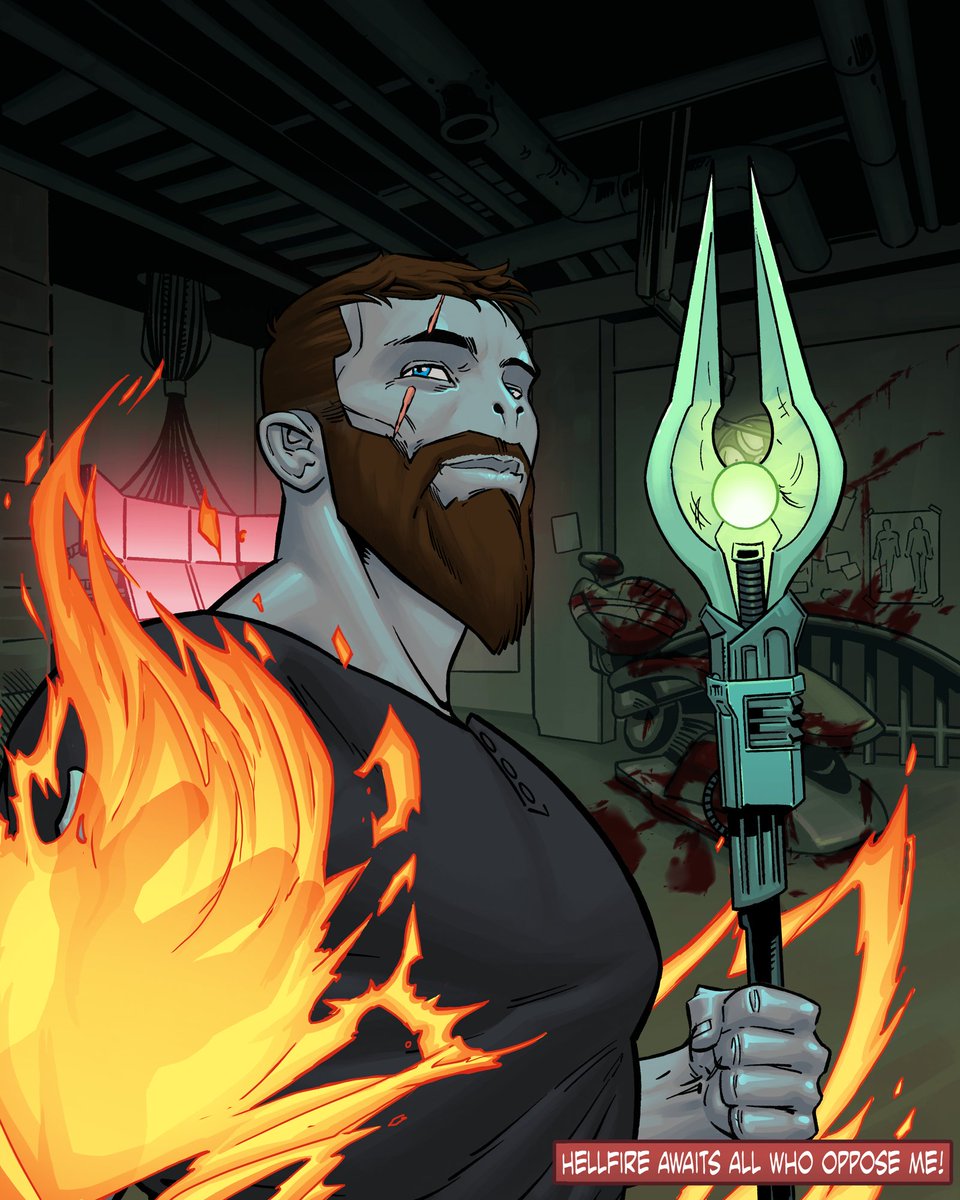 Beware the inferno unleashed by <a href="/HV_Origins/">Mark McKenna's Heroes & Villains (NFT, P2E)</a> #59, the bearded Alien villain of Underworld Clinic! With mastery over Fire Elemental Manipulation, he engulfs his enemies in a blazing storm of destruction.
#hero #villain #nft #p2e #staking #Sol
