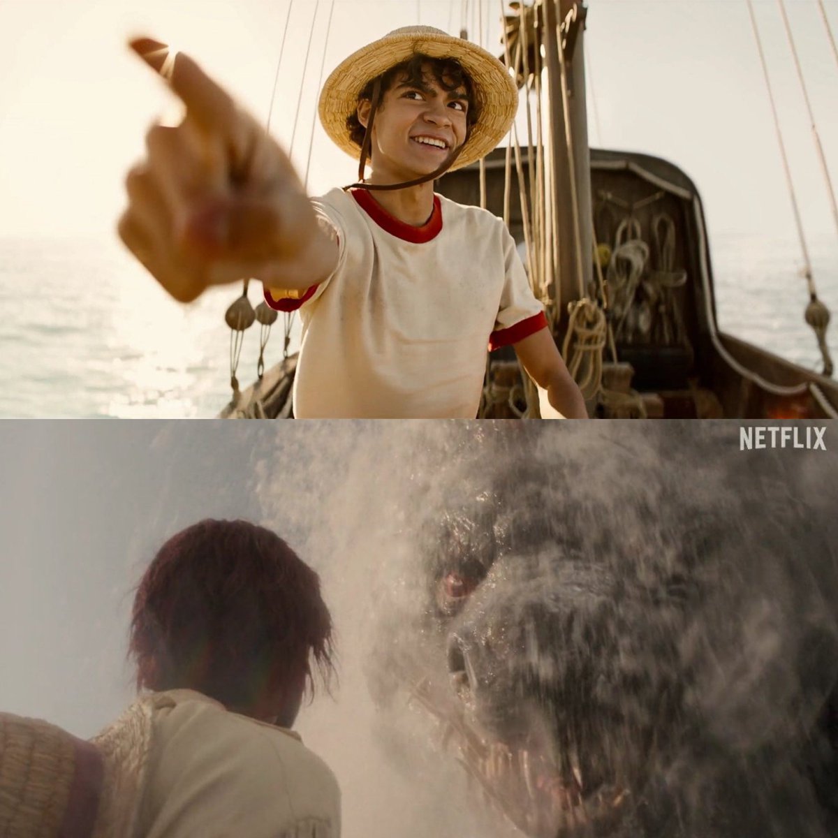 CinemaClub_MX's tweet photo. Nuevas imágenes oficiales del live-action de #OnePiece de @NetflixLAT https://t.co/lJtl217u69