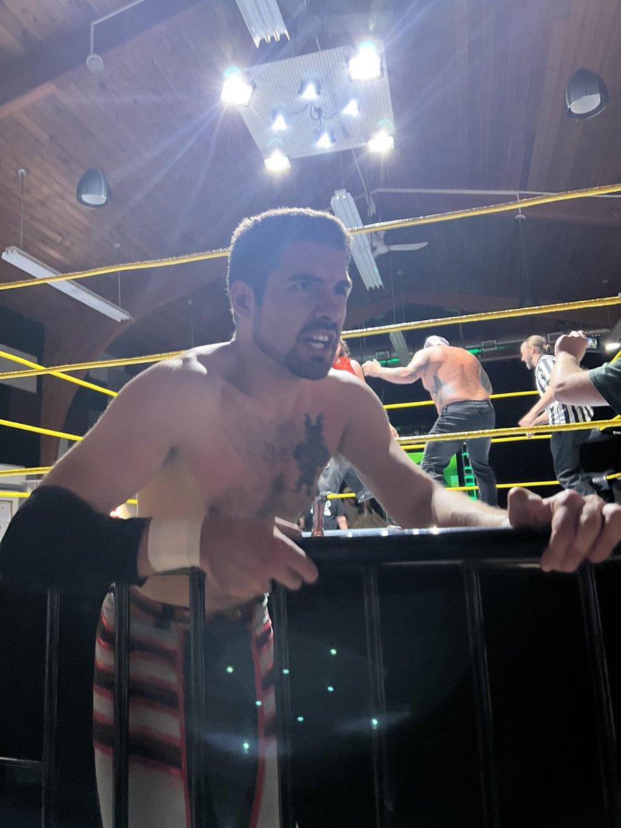 Warman’s own “Riley” wins again at the Prairie Pro Professional wrestling at the Cosmo by Buds on Broadway.  We are also here to cheer on Nicole’s friend “Nate” ⁦<a href="/PPWyxe/">PrairieProWrestling</a>⁩ - Fun Saturday cheering for the "good” guys and booing the “bad” guys