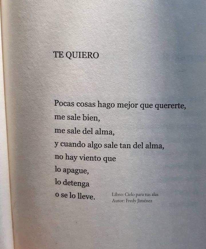 Te quiero...