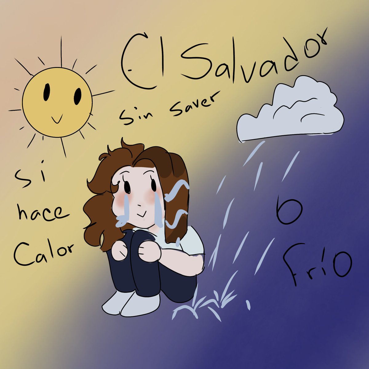 latianiki's tweet photo. @LTripalosky @GodEirikr perdon pero lo tenia que hacer  el clima esta loco https://t.co/WkZcZ2VyYU