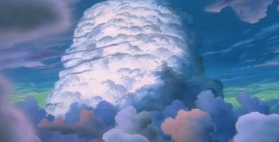 #描写がすごすぎて言葉を失った映画
『天空の城ラピュタ』
雲と風の描写がひたすらヤバい
竜の巣に近づいた雲が一瞬で逆向きに流し消されて物理的に見えない風の壁の存在と流れの向き、威力が伝わる描写が凄い。bgmも相まって毎回興奮する。