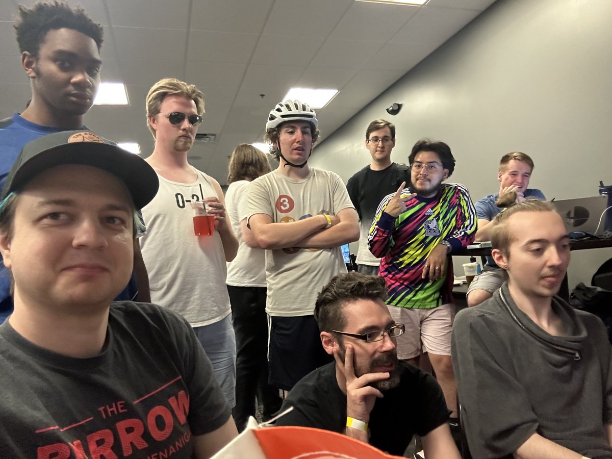 The gang cheering for <a href="/LoafTime/">𝐥𝐨𝐚𝐟 🤪</a>