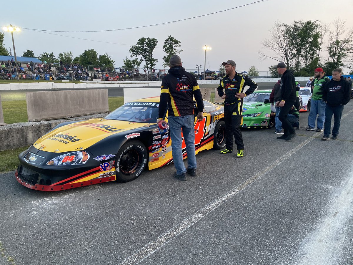 Time for some APC series racing at Peterborough Speedway. JR Fitzpatrick ready to go!