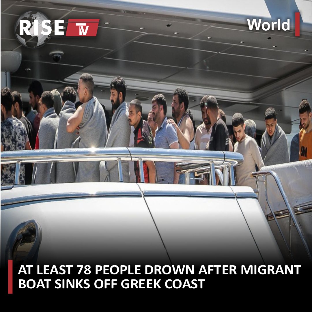 Rescue crews searched Thursday for hundreds of migrants missing after their overcrowded boat sank trying to reach Europe. 78 died.
#MigrantBoatTragedy #GreekCoast #DrowningIncident #HumanitarianCrisis #MigrationCrisis #RefugeeEmergency #SafetyAtSea #MigrantRights #Solidarity