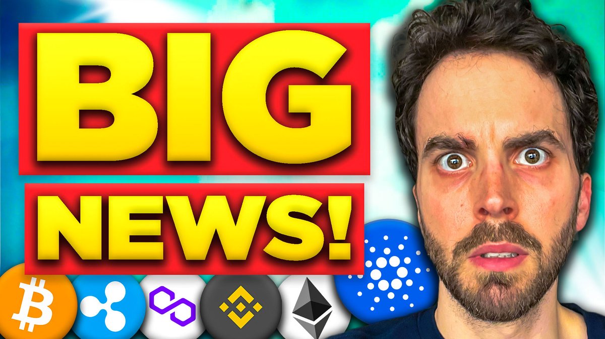 AltcoinDaily's tweet image. CRYPTO NEWS TODAY:

-- The SEC &amp;amp; #Binance Strike Deal 🤝
-- #Cardano Founder Embarks on Alien Expedition 👽
-- Celsius To Sell All Altcoins $MATIC $LINK
-- #Ripple CEO Sends BOLD Message $XRP
-- #Bitcoin News
-- &amp;amp; MORE!

WATCH: youtu.be/BFh--qIyf-A