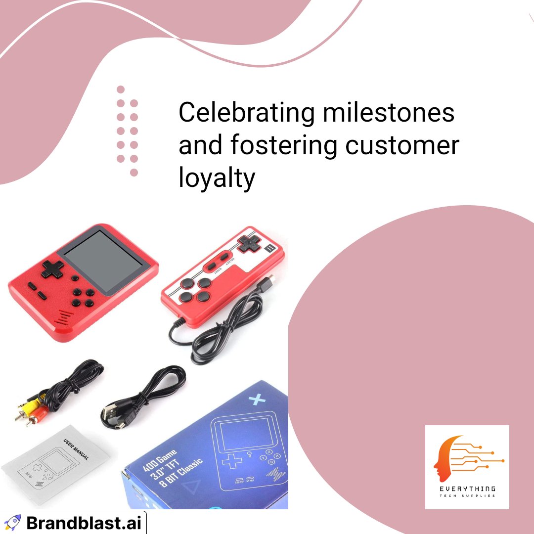 Celebrating milestones, fostering customer loyalty, and making a positive impact. That's what everythingtechsupplies.com is all about! #TechSupplies #Gadgets #Electronics #Computers #Accessories #OnlineStore #TechEnthusiasts #OnlineShopping #QualityProducts #TrustedBrands