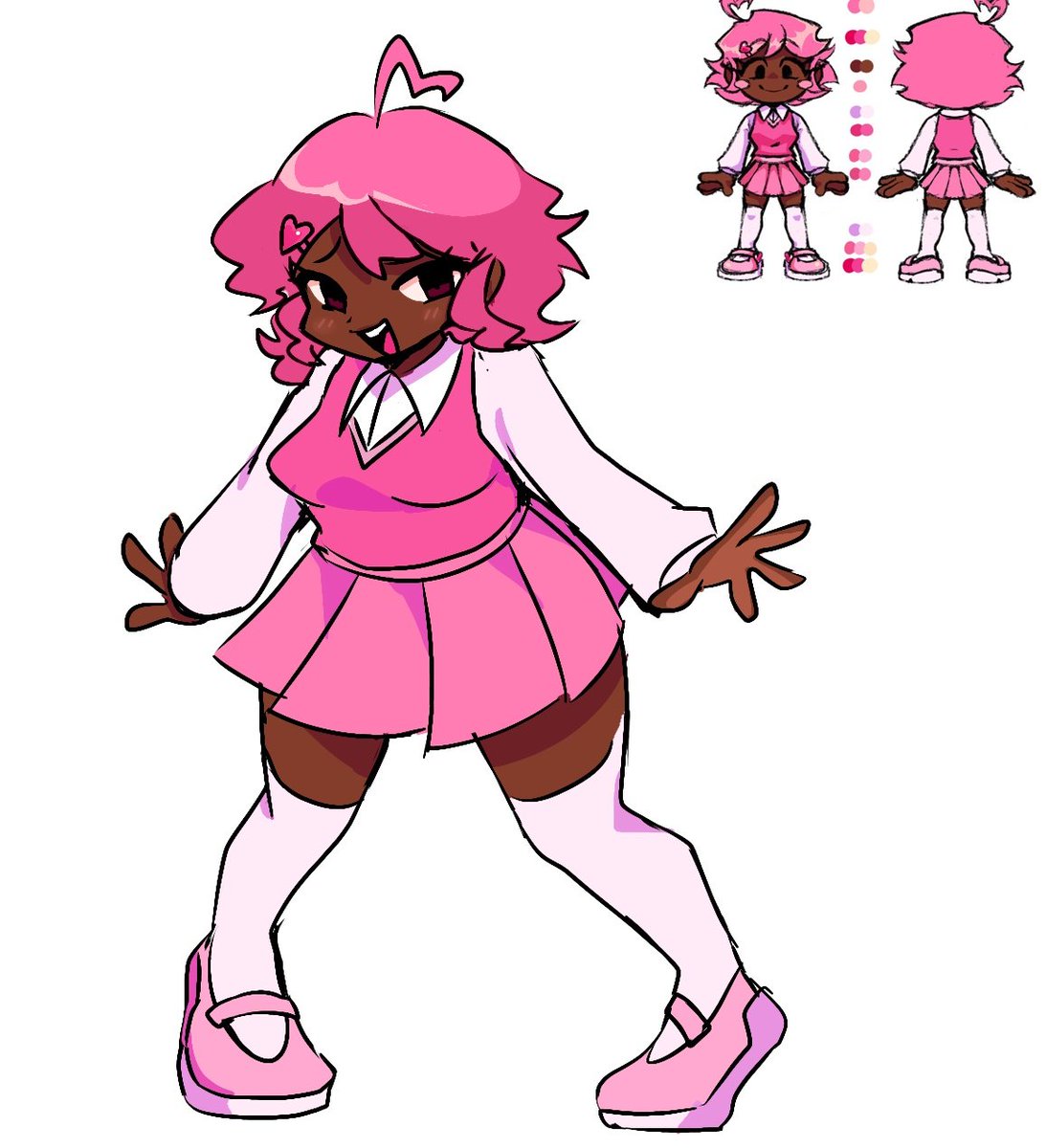 I like pink fr [#fnf #vishumanimpostors]