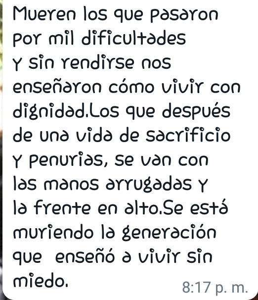 Encontré y comparto esto muy bueno por el día de los  padres y abuelos para analizar y refleccionar que hacemos y adonde queremos ir