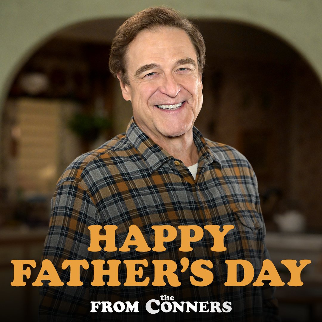 Happy #FathersDay from #TheConners!