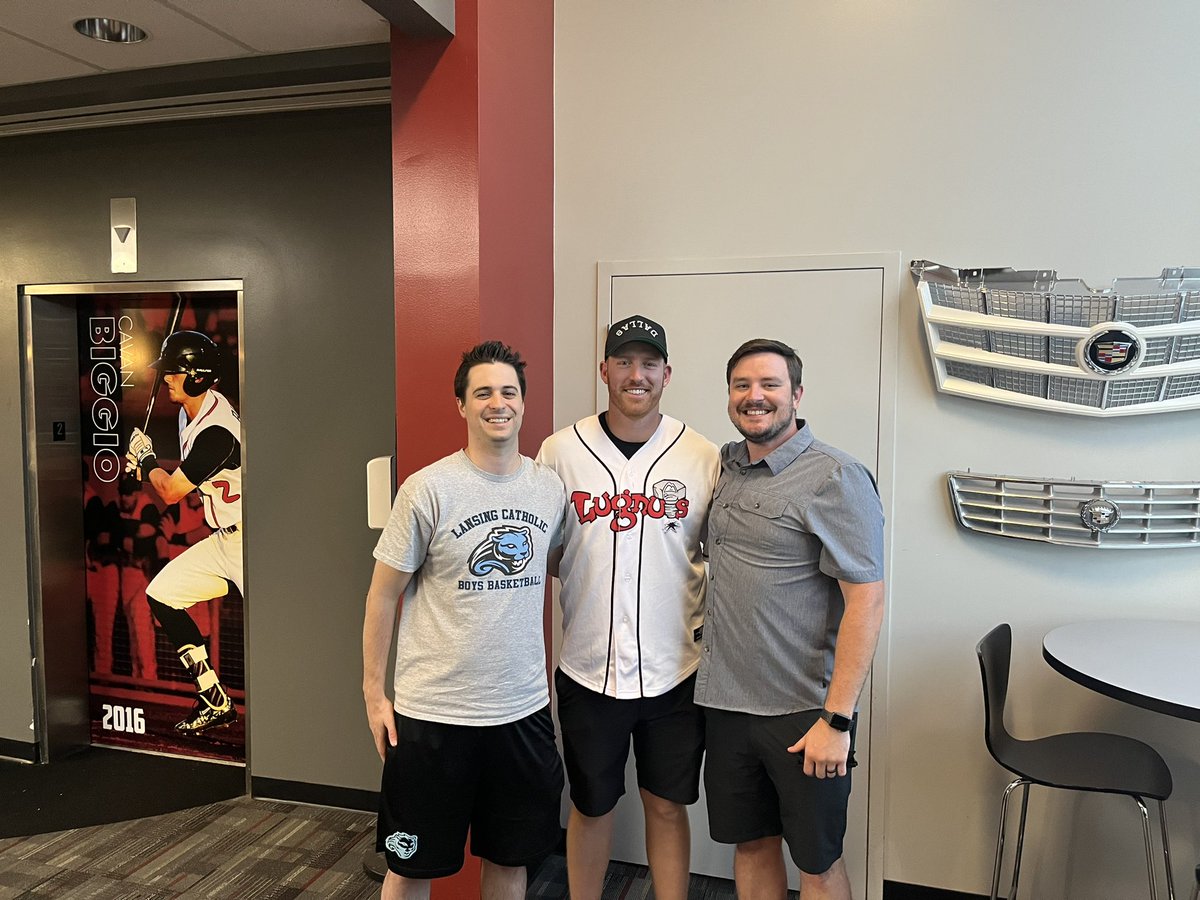 Coop Bobble Head Night At Lugnuts!! Good Seeing My Guy And Catching Up!