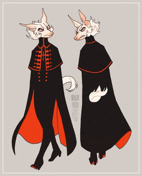 「animal ears black cloak」 illustration images(Latest)