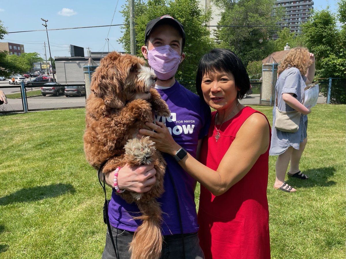 Feeling the energy this morning in Scarborough! So glad to join our amazing volunteers to kick-off a big day of knocking on doors and speaking to neighbours about winning a city for everyone. Together, we can do it.