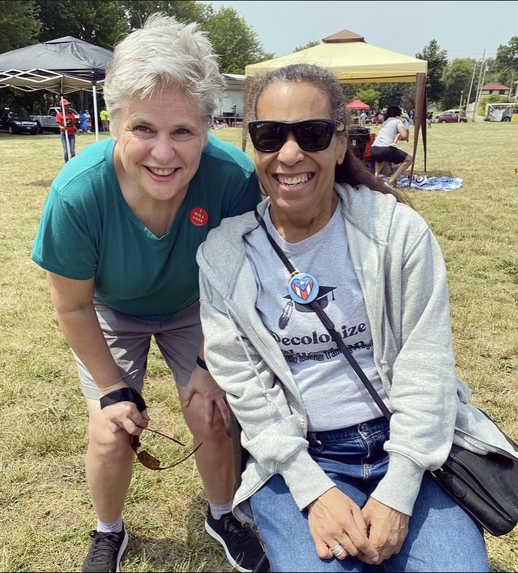 I had a terrific time at the Juneteenth celebration at Bethune Park in Minneapolis.  Great visit with Kim Ellison.