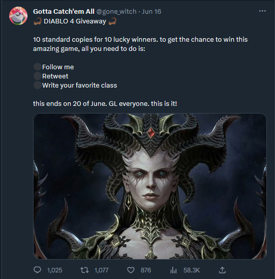 PinkRabbits__'s tweet photo. @gone_witch reminder of giveaway that will get deleted, fake hosts who delete giveaways https://t.co/GKa0jiX6Ym