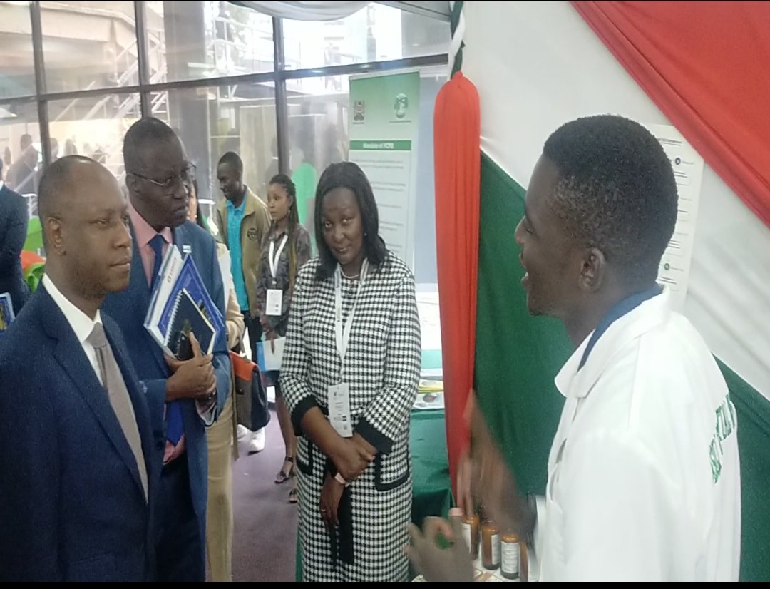 Excited to have met Jonathan Mueke, PS State Department of Livestock Development, Charlene Ruto and Hon Tamalinye Koech, DG Narok County at the 8th Agritech Expo held at KICC. Thank you for supporting SMEs in the Agriculture Value Chain.