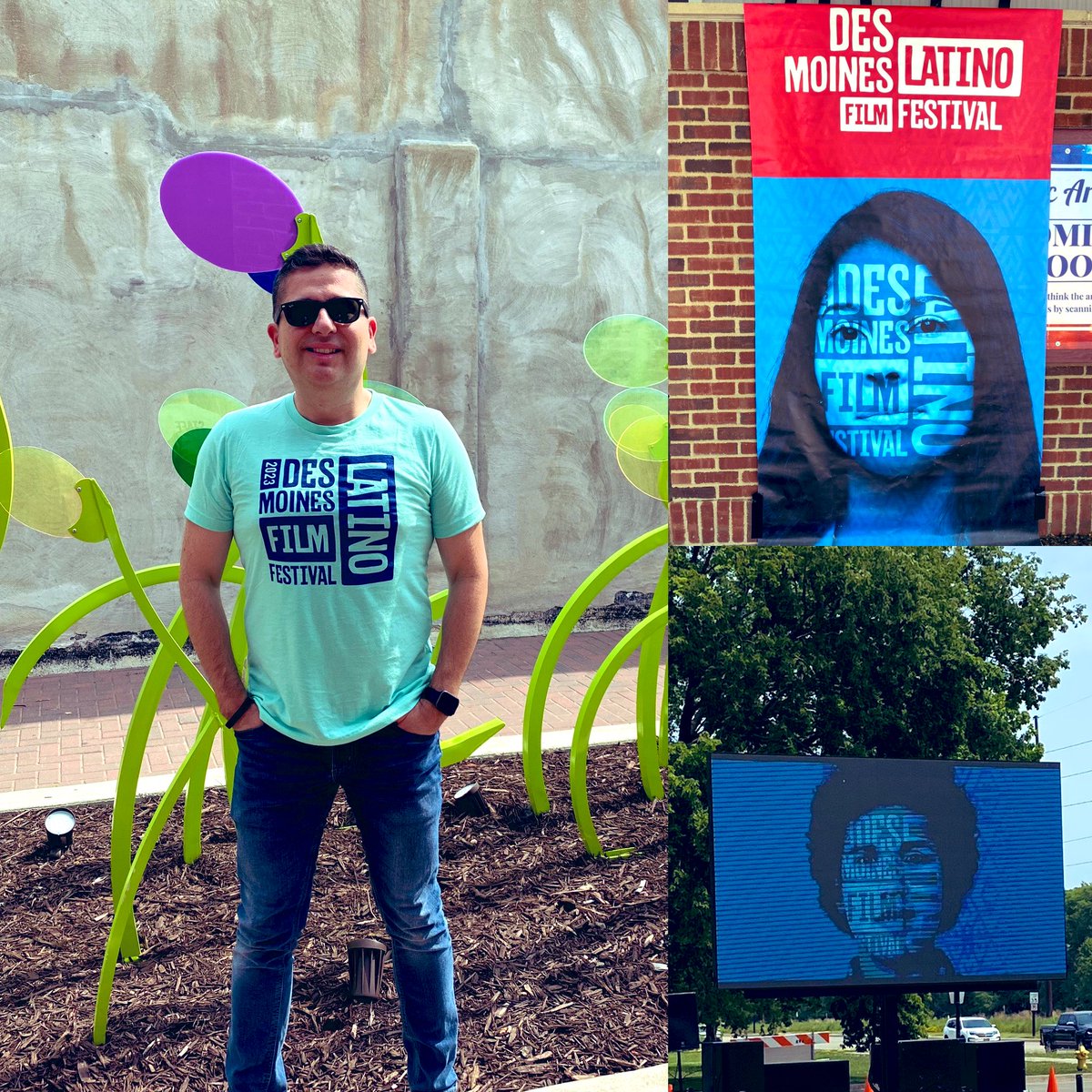 OscarReynaga's tweet photo. Honored to be a part of the Des Moines Latino Film Festival. 🎞️ ❤️ https://t.co/2etb4vnPme