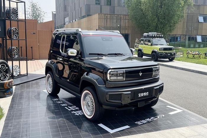 offbvn's tweet photo. Hình ảnh mẫu ô tô điện mini SUV Baojun 2023 phiên bản độ độc đáo https://t.co/A9b7R4GN3R #offb #baojunyep https://t.co/NvLocCAnyN