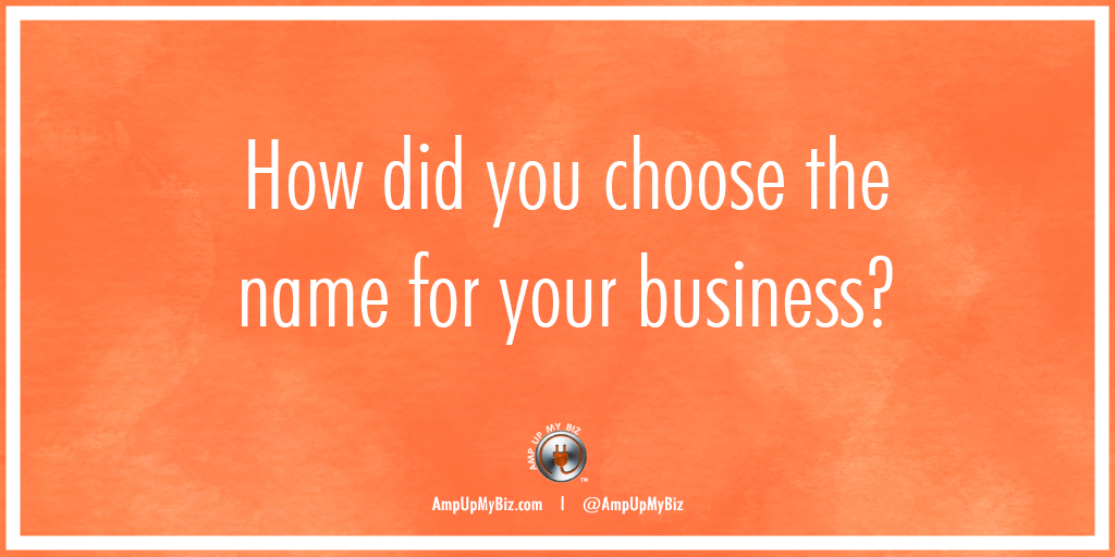 We’ll go first! 👇

𝗔𝗺𝗽 𝗨𝗽 𝗠𝘆 𝗕𝗶𝘇 is inspired by our mission to help entrepreneurs AMPLIFY, GROW, and SCALE their businesses using the power of online marketing! 🔌⚡🤳

RT this with your business story! 📝

#AmpUpMyBiz #businessstory