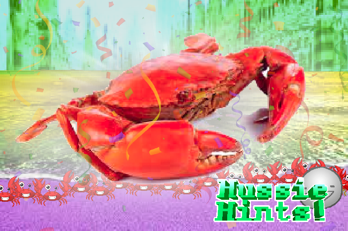 🥳You Voted and we Didn't Listen! Big Crustacean is now the face of Hussie Hints 🎊🎊