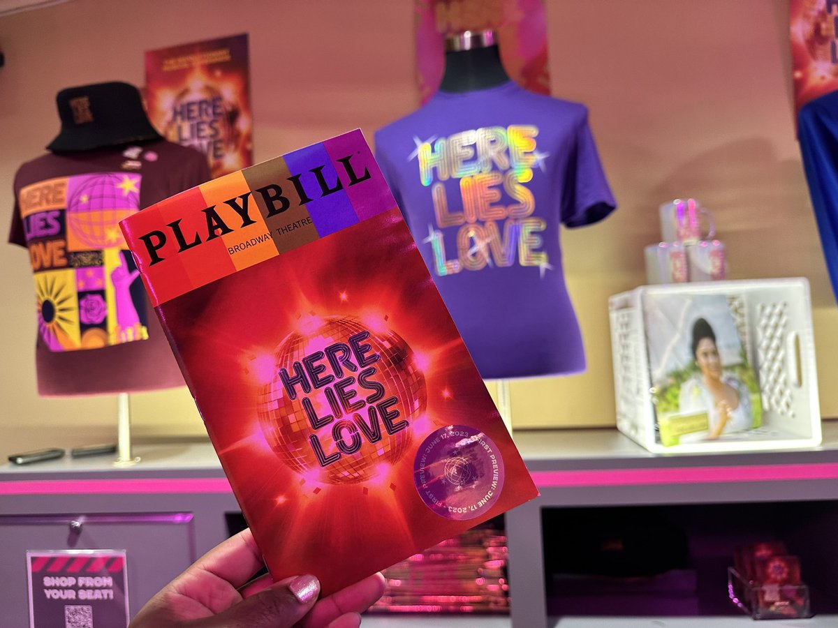 Wow. I am so thrilled to be alive at this very moment. Here Lies Love is doing something so special, so different and so moving and I feel like I’m witnessing another Broadway renaissance. Bravo.