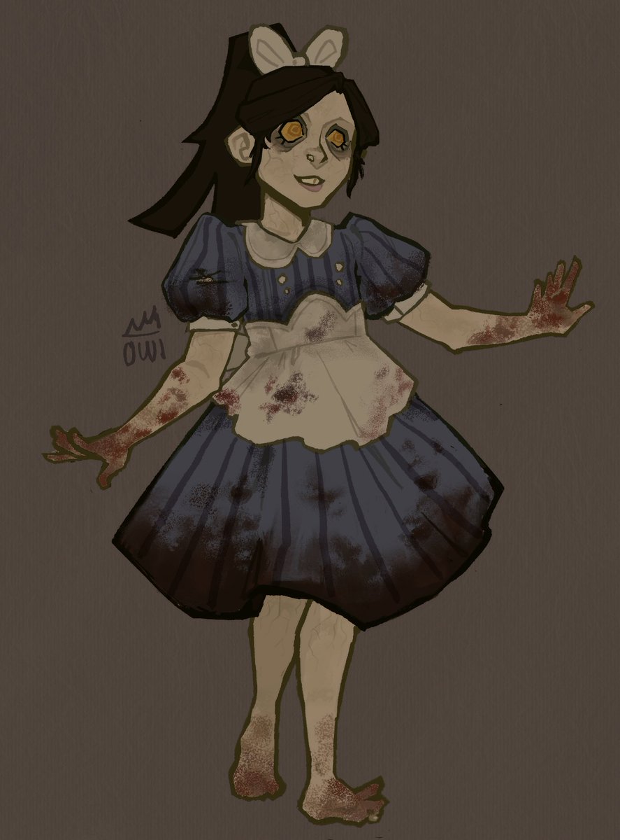I had Bioshock brainworms today so here is a little sister ❤️