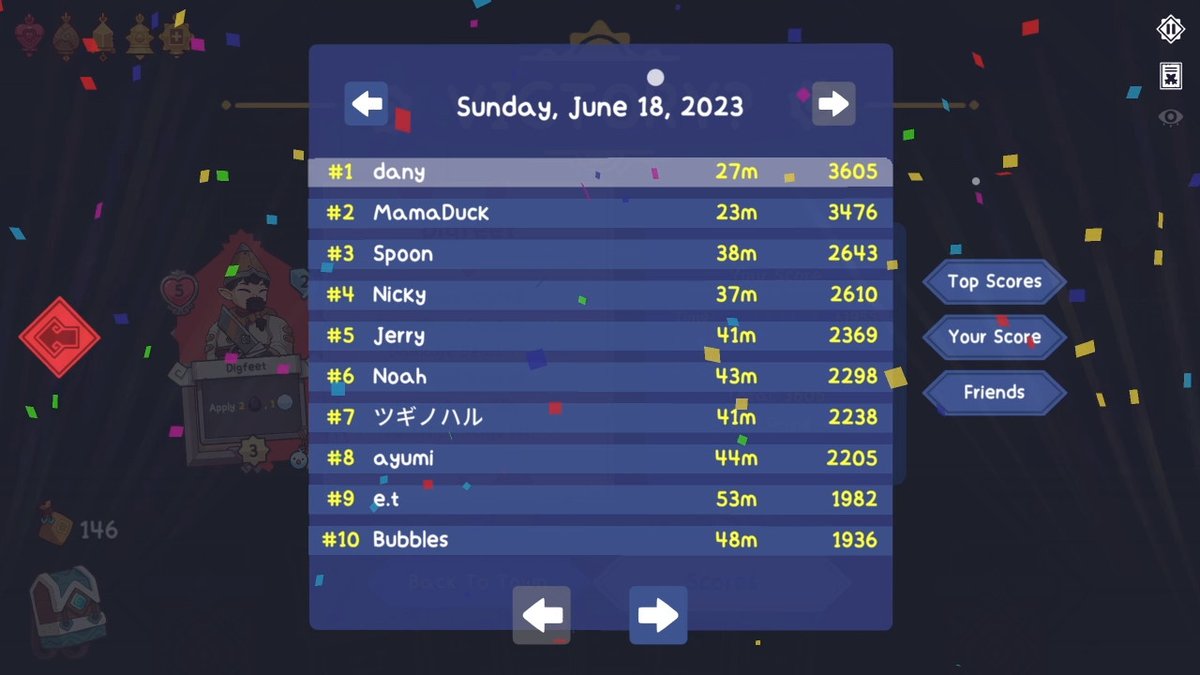 Analog_Bits's tweet photo. LETTSS GOOOO!! I challenge ya'll to beat my record

 #Wildfrost 
#NintendoSwitch https://t.co/RD6TzLNxsR