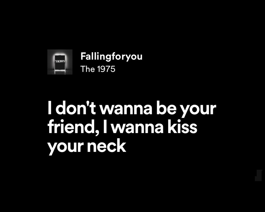 the 1975 / falling for you