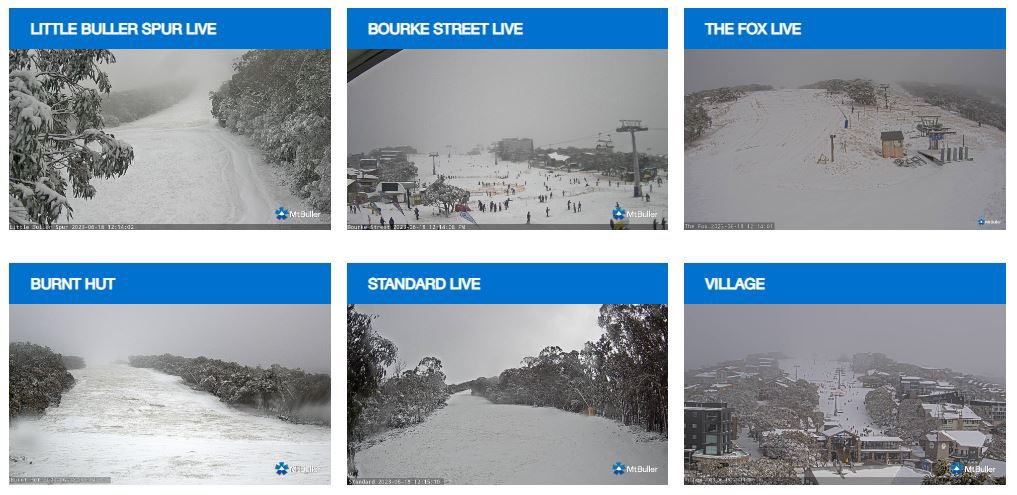 Looking a lot more like winter today. 14cms of fresh and more to come… who’s making plans?