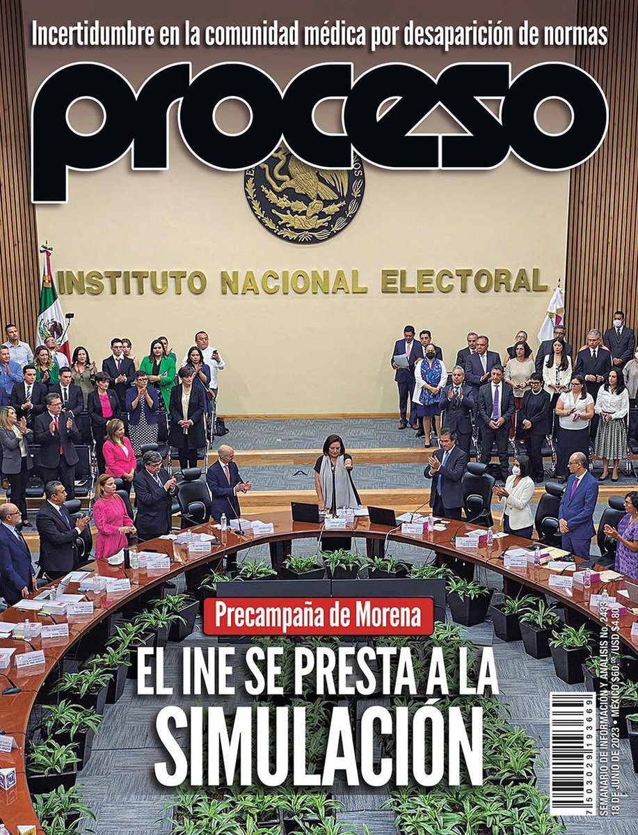 JJDiazMachuca's tweet photo. ¡Se los dije!
Los consejeros del @INEMexico se doblaron ante  @lopezobrador_ para permitir a @PartidoMorenaMx un acto ilegal. 

Presidenta de la Comisión de Quejas y Denuncias @CZavalaP del INE

El INE se presta a la simulación en Morena
Morena lleva a cabo una peligrosa estrategia lingüística para que la designación de su “coordinador de los Comités de Defensa de la Cuarta Transformación” no sea considerada una precampaña. El INE no decretó el aborto del proceso y en su lugar planteó una serie de reglas.

@PacoZeaCom