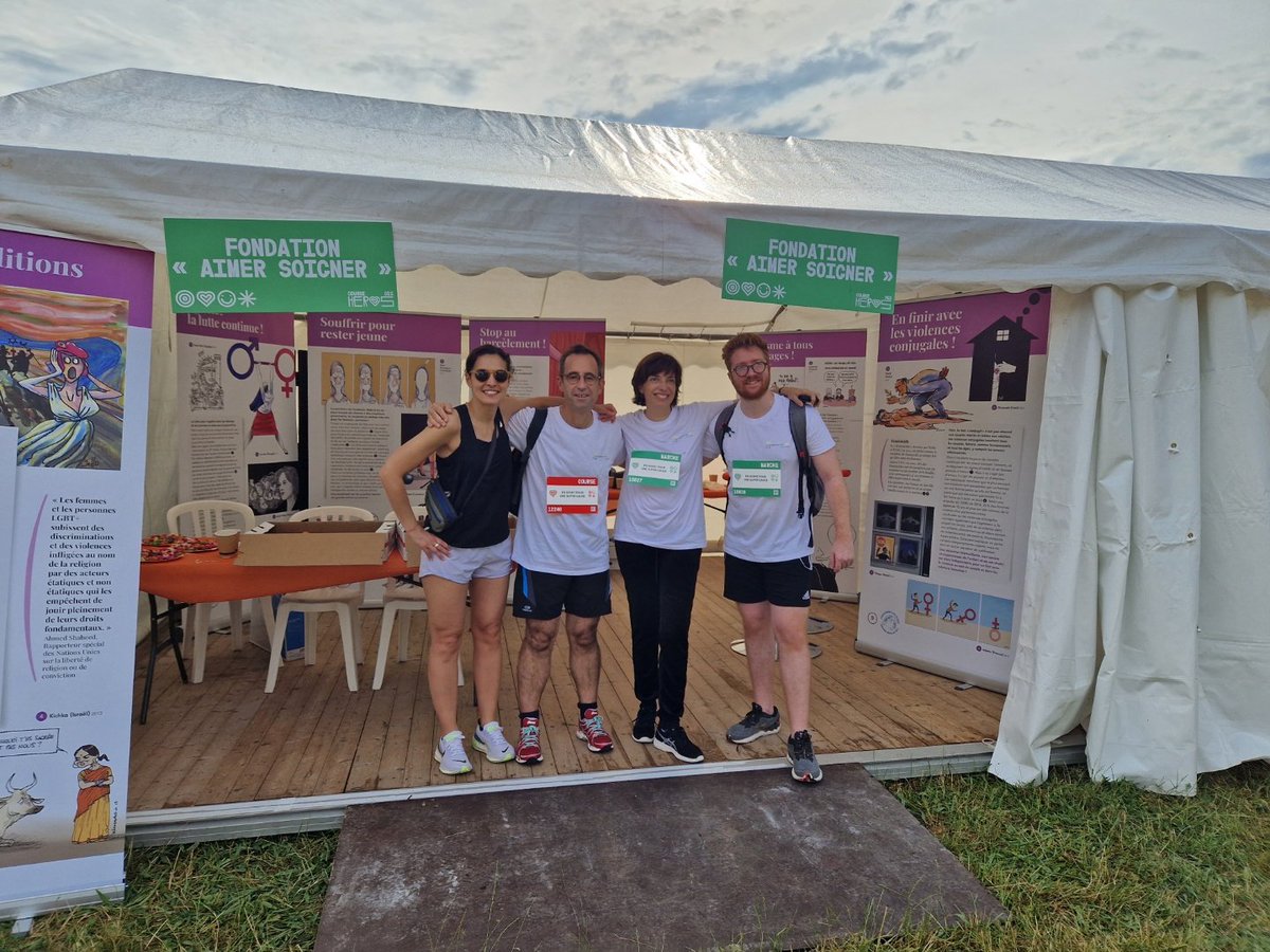 La direction de la #communication <a href="/Clariane/">Clariane</a> aux côtés de la #FondationClariane pour soutenir @lamaisondfemmes lors de la <a href="/coursedesheros/">Course des Héros</a>
