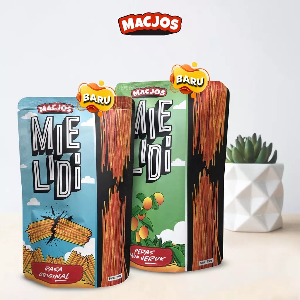 Macaroni Jos Mie Lidi adalah cemilan kekinian mie lidi goreng yang dibuat dengan bahan premium, enak gurih kriuk dan bikin ketagihan.. 

Tersedia dengan 2 pilihan rasa : 
- Original
- Pedas Daun Jeruk
shope.ee/1VUiaff2by

#zonajajan #zonauangᅠᅠ