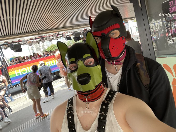 1 pic. We had a wonderful Vienna Pride ? so many doggos to cuddle!

#latex #pride #vienna #dog #dogs