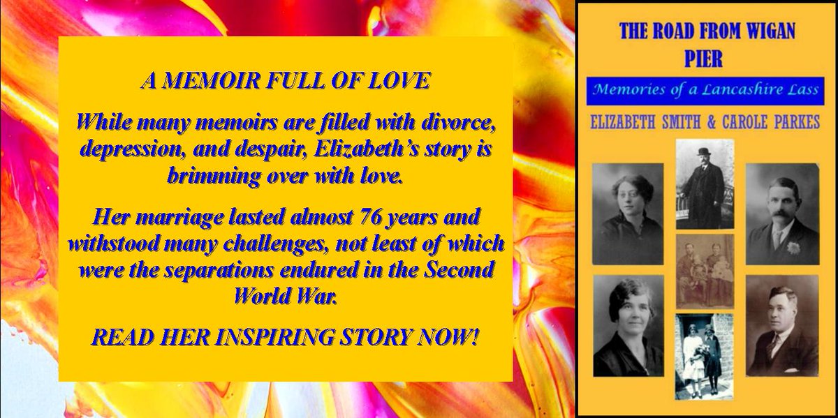 SnellingsLieve's tweet image. Follow Elizabeth on her journey through an extraordinary life. Inspiring story. May be of interest to family historians researching Lancashire. The back pages contain details of family trees
#Autobiography
myBook.to/WPier
@CaroleParkes1 #CoPromos2