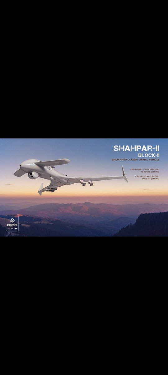 @alpha_defense Interesting. Just for your knowledge Pajeet Shahpar 2 has the same top speed as TAPAS and an endurance of 20hours compared to 18 hours of TAPAS.
Although it does have a lower payload capacity. But dont worry we have TB2 and Akinci for that