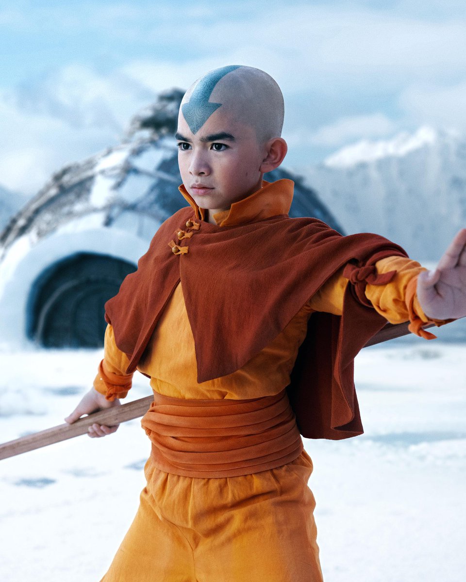 First look from Netflix's #Avatar: #TheLastAirbender Series!!