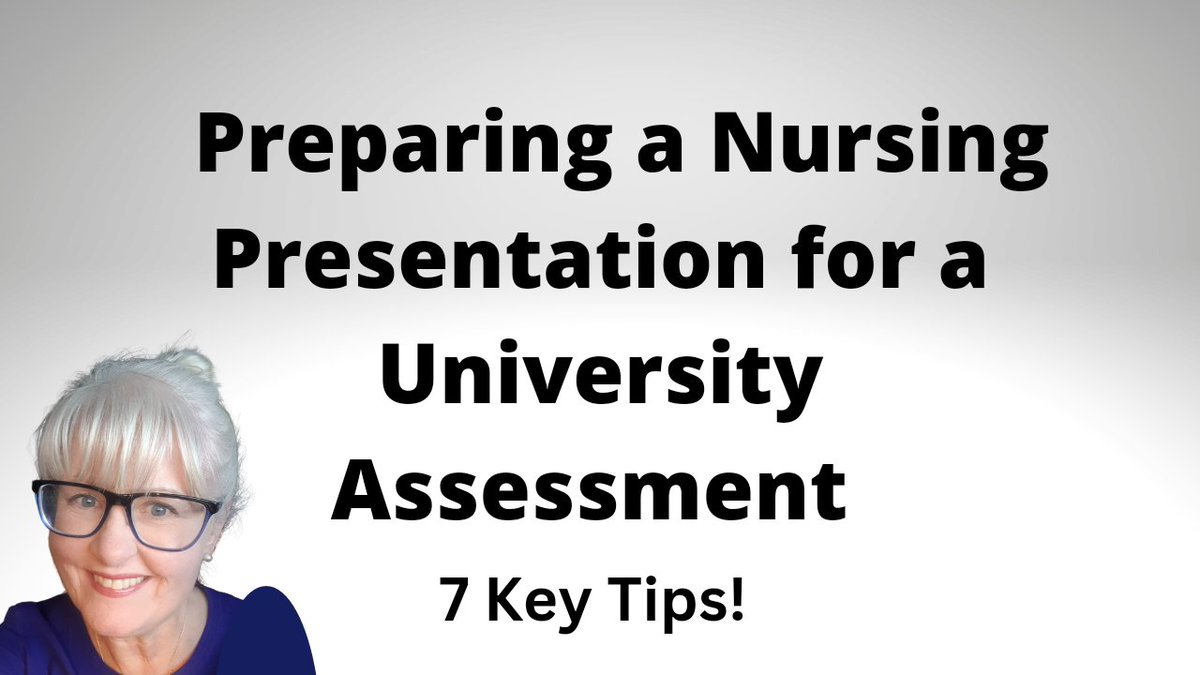Lots of students and nursing associates have requested this video - 7 key tips to help you prepare a nursing presentation for a Uni assessment, link below:  
youtu.be/P9PQrBLIpqs

I hope it helps!🤓👇

<a href="/lanternpublish/">Lantern Publishing</a> <a href="/WeStudentNurse/">WeStudentNurses 💙</a> <a href="/RCNStudents/">RCN Students</a> <a href="/WeCYPnurses/">WeCYPNurses 💙</a> <a href="/SLDNN_Students/">SLDNN Students</a>