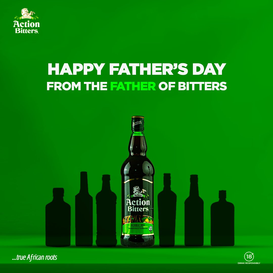 Happy Fathers Day from the 
Idan gan gan of bitters

#ActionBitters #TakeAction #iChooseAction #idan #FathersDay #June18