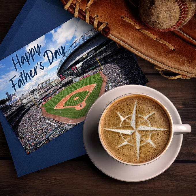 A card with a photo of T-Mobile Park that reads 