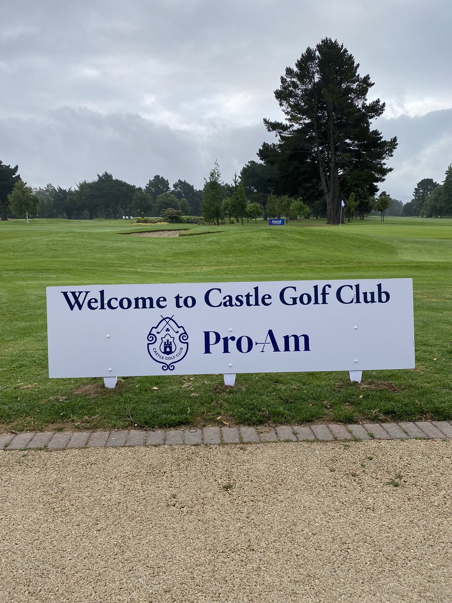 Good luck to all teams playing in our Pro-Am today. 
<a href="/Castlegolfclub/">CASTLE GOLF CLUB</a> 
<a href="/Amundi_ENG/">Amundi</a> 
<a href="/PGA_Ireland/">PGA in Ireland</a> 
<a href="/sthorntongolf/">Simon Thornton</a>