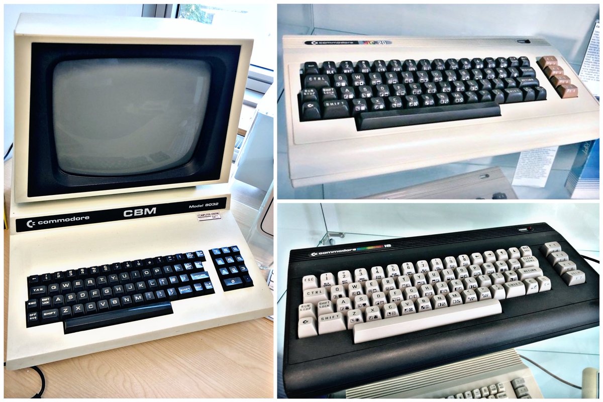 For today’s #RetroTrio we have the#Commodore #CBM8032, #VIC20 and #C16. Which do you keep, gift and delete from history? #RetroComputing #ComputerHistory #RetroGaming #VideoGames