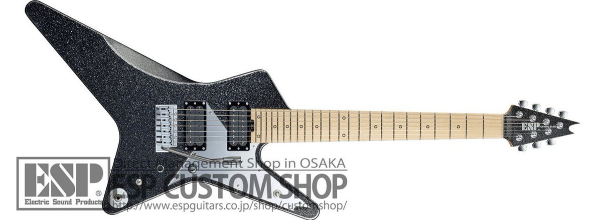 espcustomshop's tweet photo. 【商品情報！】ESP THE CRYING STAR-7

#GALNERYUS のギタリスト #SYU 氏最新シグネチャーモデル！

ランダムスターのシェイプを継承したクライングスター初の7弦モデル！

ご予約受付中！

詳細・ご注文は→ https://t.co/h4WPaupA40

#espguitars #SYUNAPPER #SNAPPER #ギター #梅田 #楽器 https://t.co/aAv8CPdMwe
