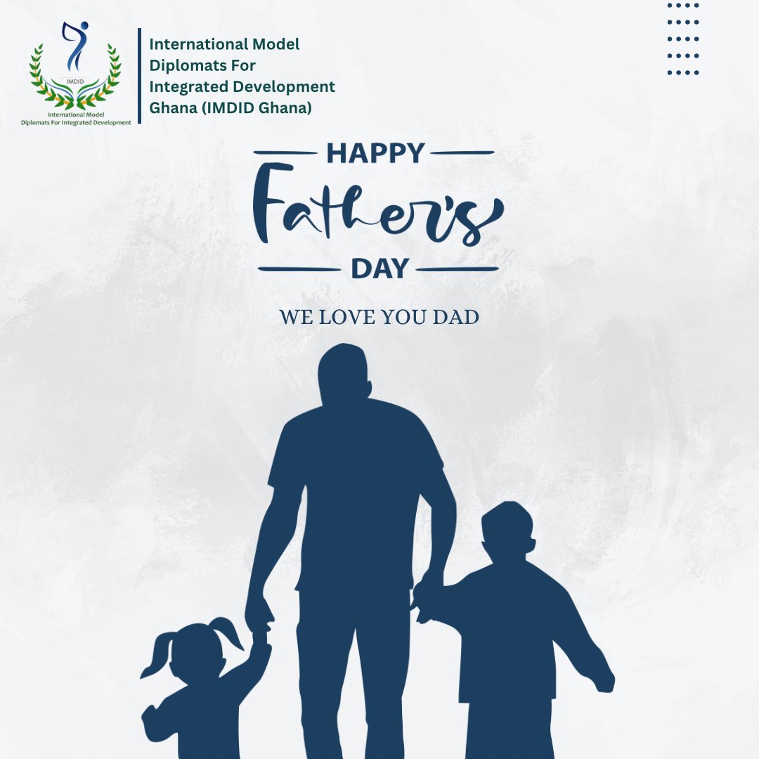 imdidgh's tweet photo. From the family of IMDID Ghana 🇬🇭 

wishes you a 

Happy Father’s Day 👨

#imdidghana
#happyfathersday2023
#HappyFathersDay https://t.co/VbtstvBaoS