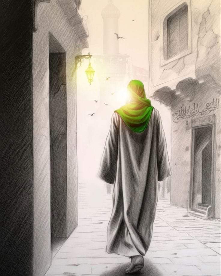 السلام عليك يا محفوظا بالله. اللهم نور أمامه وورائه ويمينه وشماله، وفوقه وتحته، السلام عليك يا مخزونا في قدرة الله، اللهم نور سمعه وبصره، السلام عليك يا وعد الله الذي ضمنه، ويا ميثاق الله الذي أخذه ووكده، السلام عليك يا داعي الله وديان دينه
اللهم عجل لوليك الفرج #