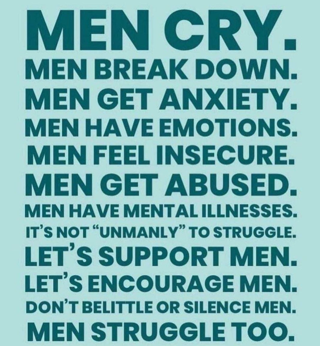 Never reply to the Q ' how are you' with 'I'm OK' . 
#BreakTheStigma #MensHealthWeek 
#FathersDay