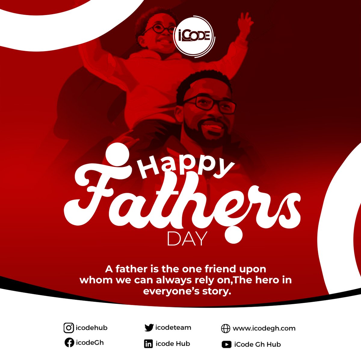icodeteam's tweet photo. Happy Father's Day to the guiding light in everyone's life, the hero we look up to, and the rock of our family. Fathers are our superheroes, and we are forever grateful for the incredible fathers they are.
#icode #FathersDay #GratefulHeart https://t.co/vfp6aw1IXN