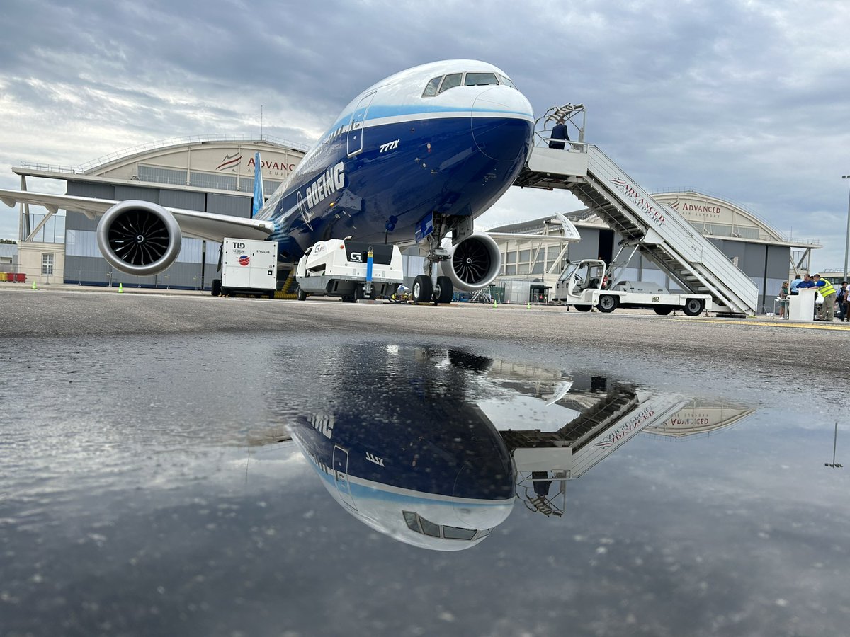 @Boeing reflects on 777X flight test programme at Paris #PAS2022 #AvGeek